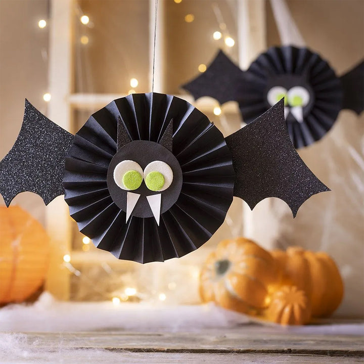 Paper Bats | Halloween Craft Kit for Kids | Makes 2