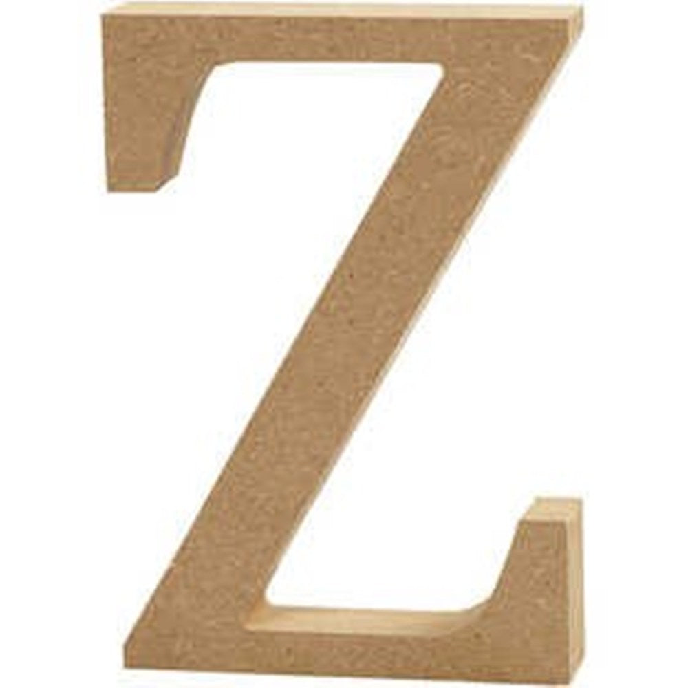 Medium 8cm Wooden MDF Letters, Numbers & Symbols | Wood Shapes for Crafts