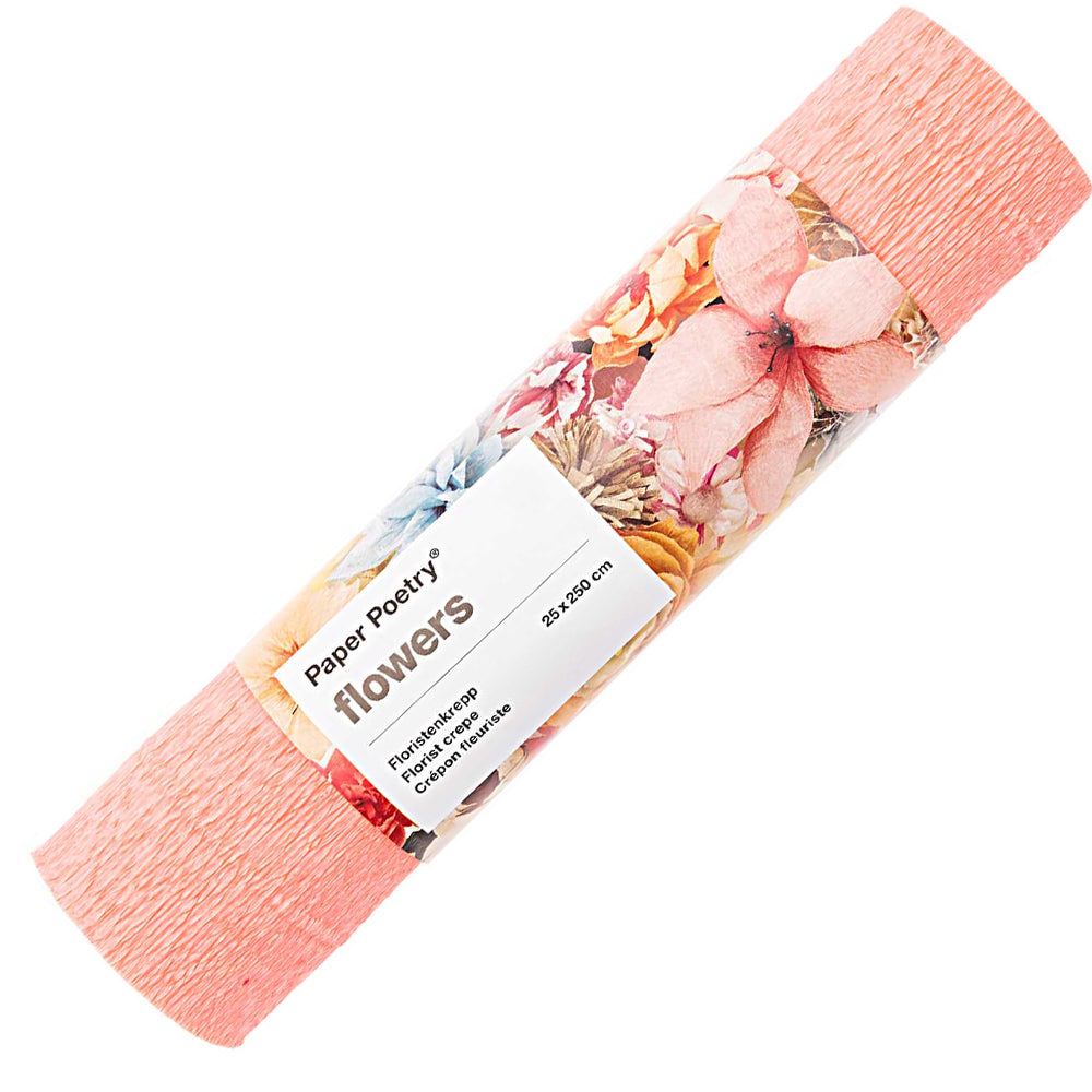 Floristry Crepe Paper Roll for Flower Making Crafts - 25x250cm