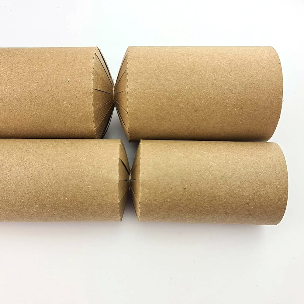 Natural Recycled Kraft | Basic Make & Fill Your Own Crackers | Cracker Craft Kit