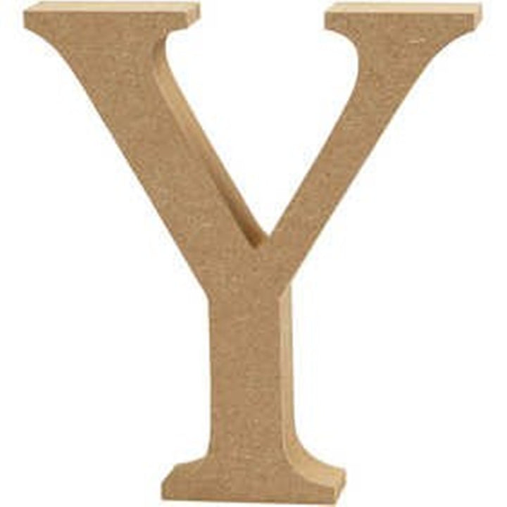 Medium 8cm Wooden MDF Letters, Numbers & Symbols | Wood Shapes for Crafts