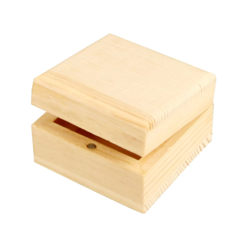 Box with hinged best sale lid