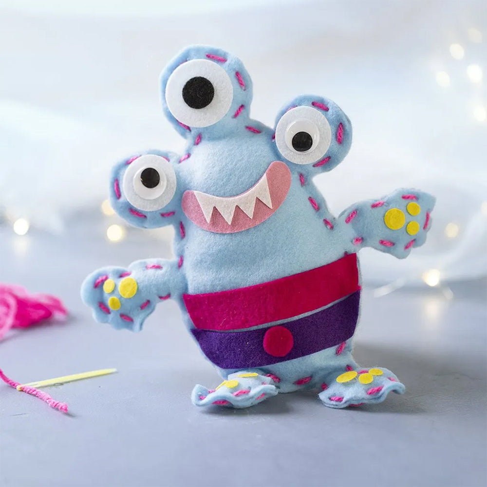 Felt Monster | Mini Craft Kit Sewing Kit for Kids