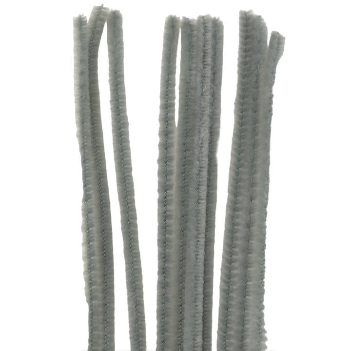 Single Colour | 30cm Craft Pipecleaners | Chenille Stems | 6mm Wide | Pack of 10