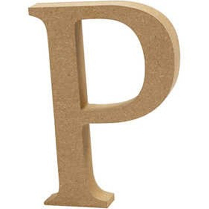 Medium 8cm Wooden MDF Letters, Numbers & Symbols | Wood Shapes for Crafts