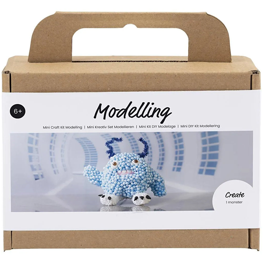 Blue Alien Monster | Modelling Clay Craft Kit for Kids