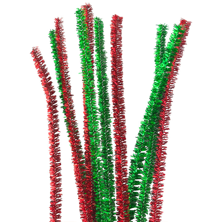 Single Colour | 30cm Craft Pipecleaners | Chenille Stems | 6mm Wide | Pack of 10