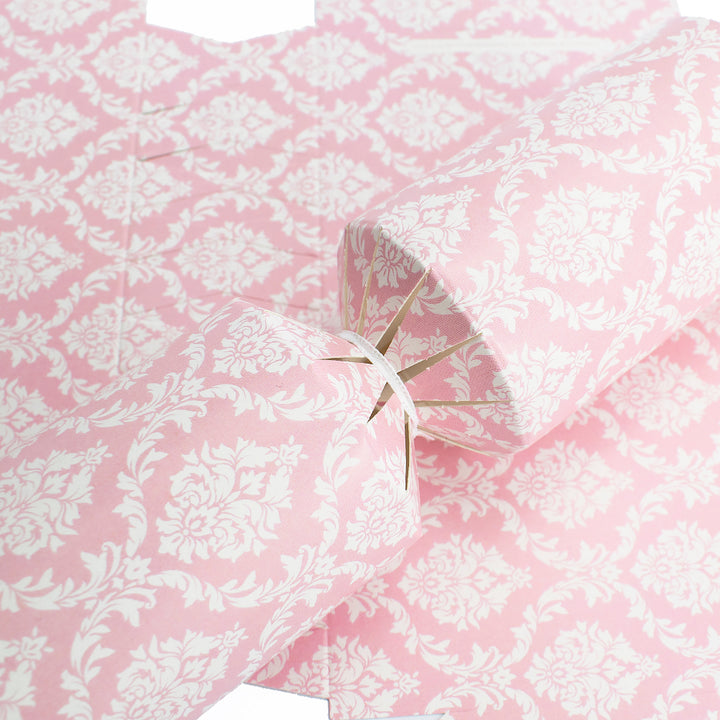 Pink Damask | Cracker Making Craft Kit | Make and Fill Your Own