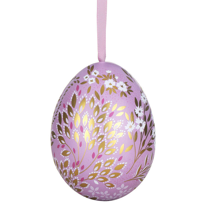 Sara Miller | Two Part Hanging Easter Egg | Fillable Tin | 7cm