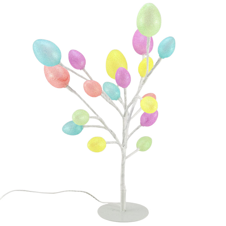 LED Easter Tree with 18 Eggs | Battery Operated | 45cm Tall | Light Up