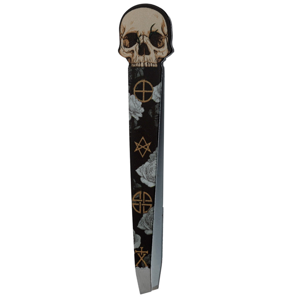 Skulls and Roses Tweezers | Gothic | Single | Mini Gift | Cracker Fillers