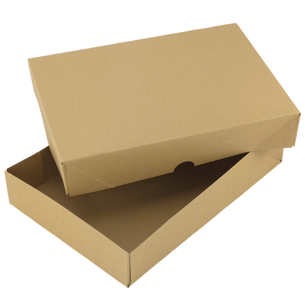 White or Kraft | Basic Box for Standard Handmade Crackers | Holds 4