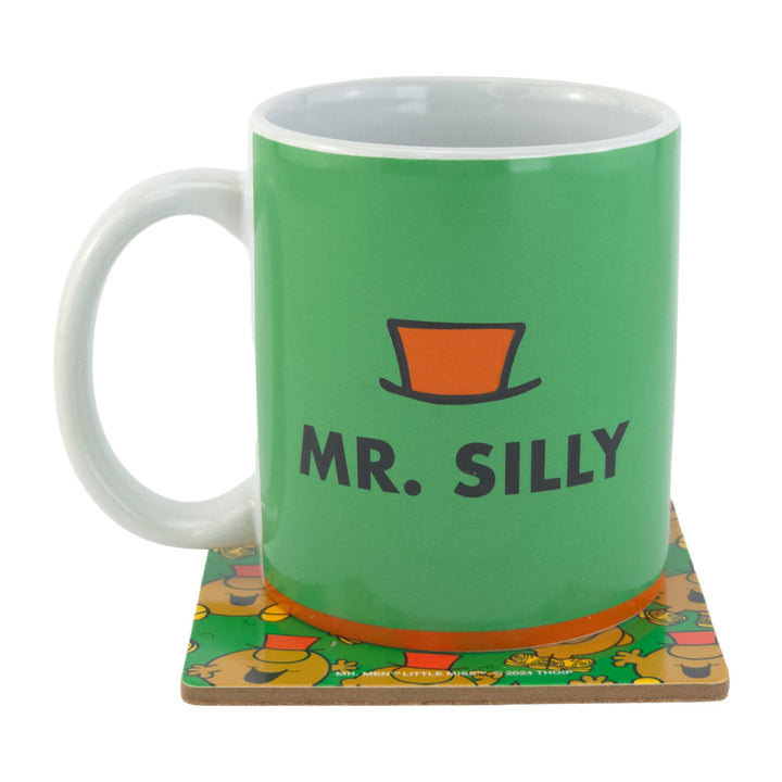 Dad - Full of Jokes | Mr Men | Mug & Coaster | Boxed Gift