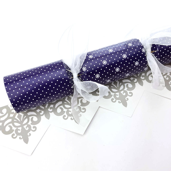 Dotty Snowflake | Christmas Cracker Making Craft Kit | Make & Fill Your Own