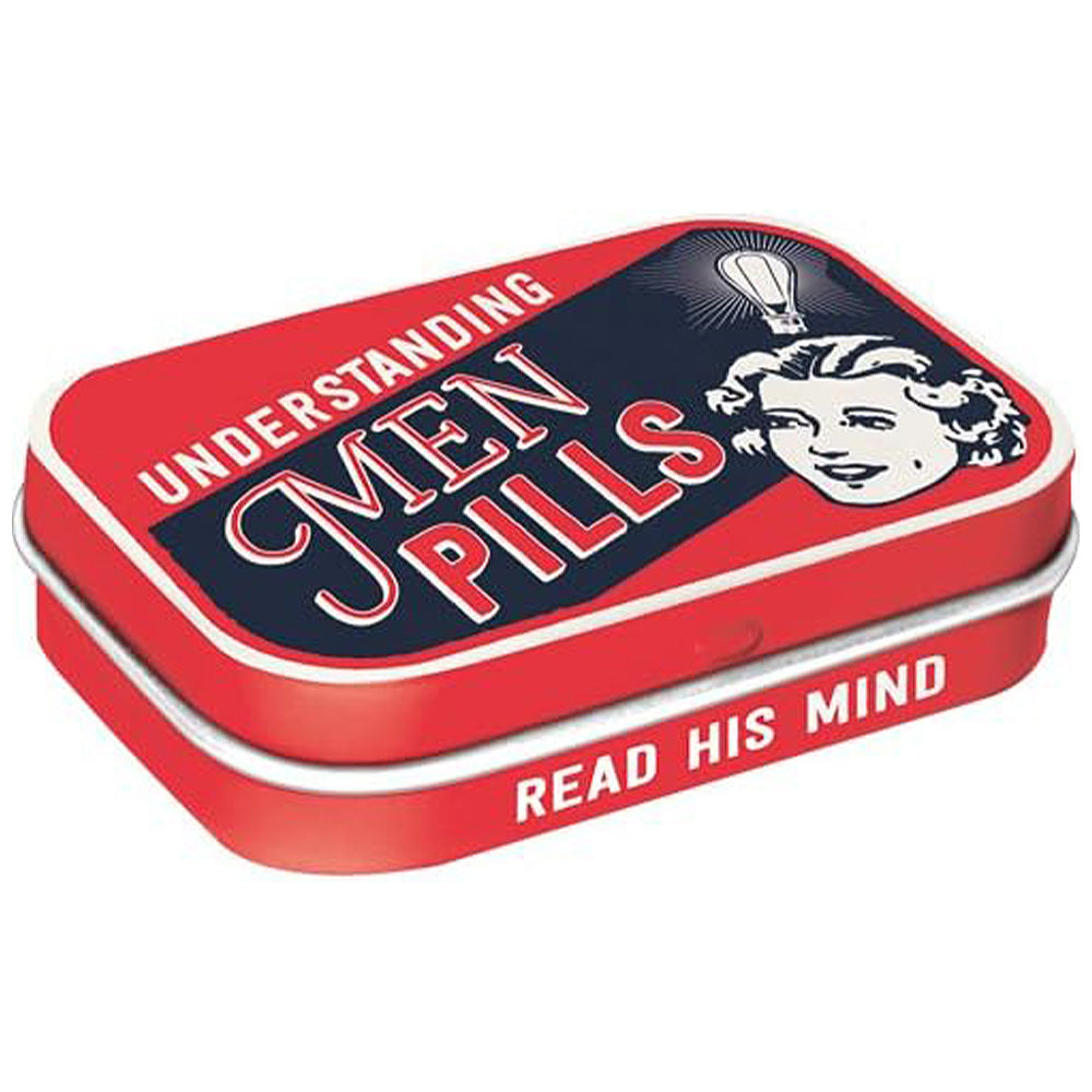 Understanding Men Pills | 15g Sugar Free Mint Tin | Cracker Filler | Mini Gift