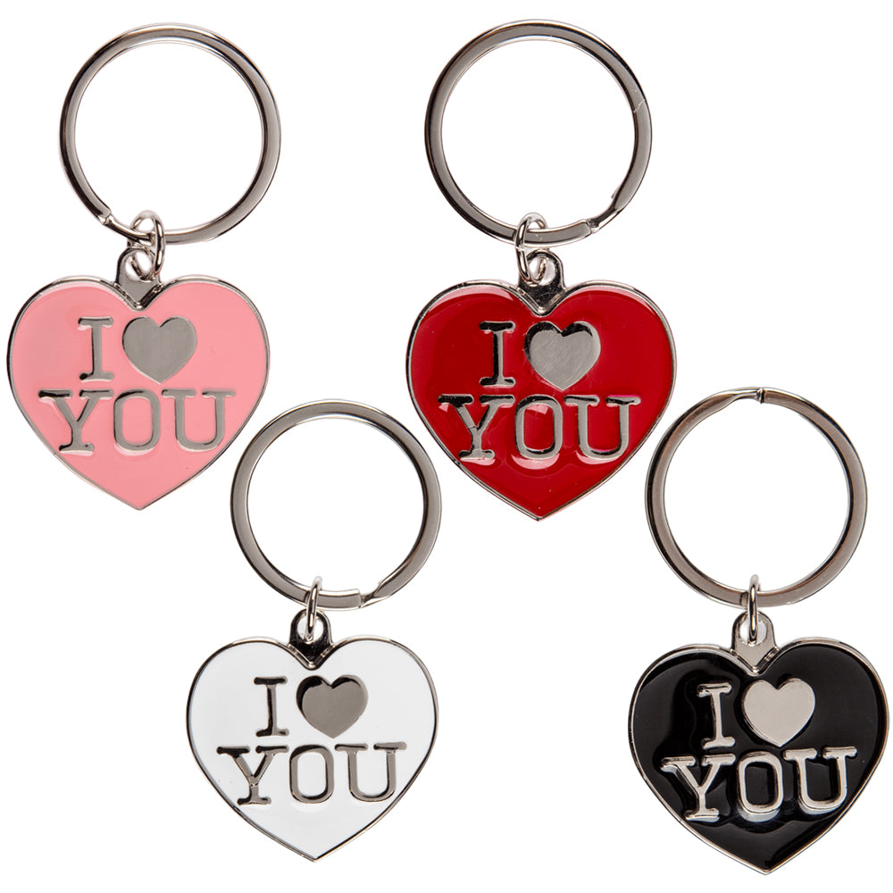 I Love You | Metal Keyring | Single | Little Gift | Cracker Filler