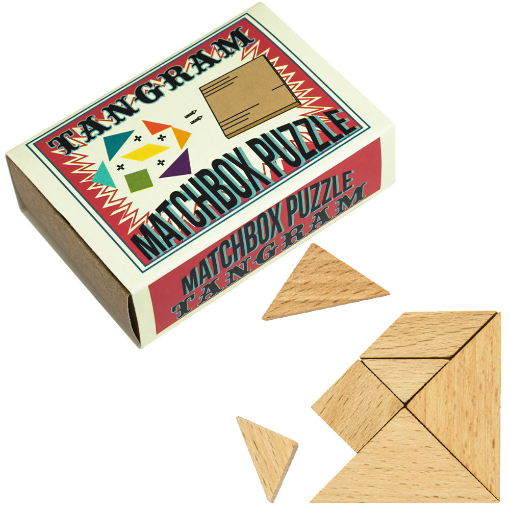 6 Assorted Matchbox Puzzles | Cracker Filler | Mini Gift