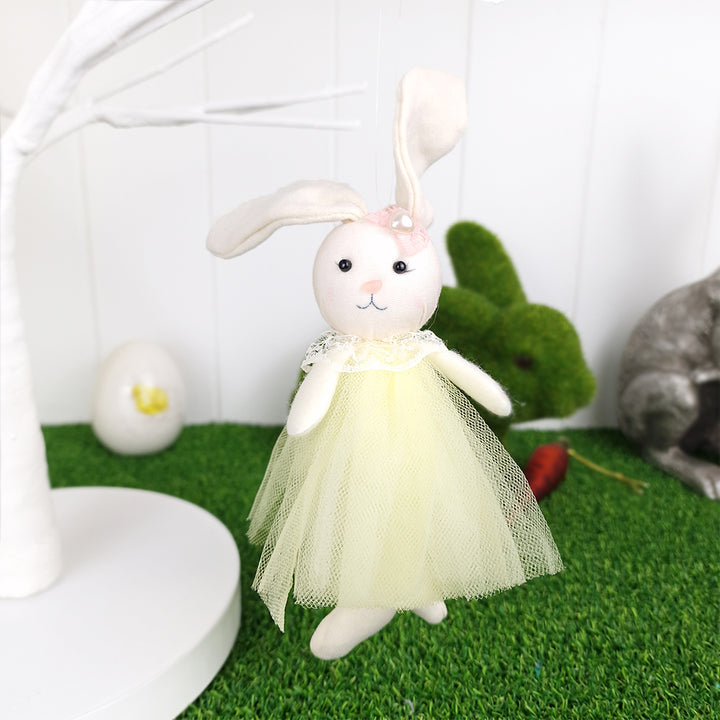 Oh So Pretty Easter Bunny | Yellow | Hanging Tree Decoration | Gisela Graham