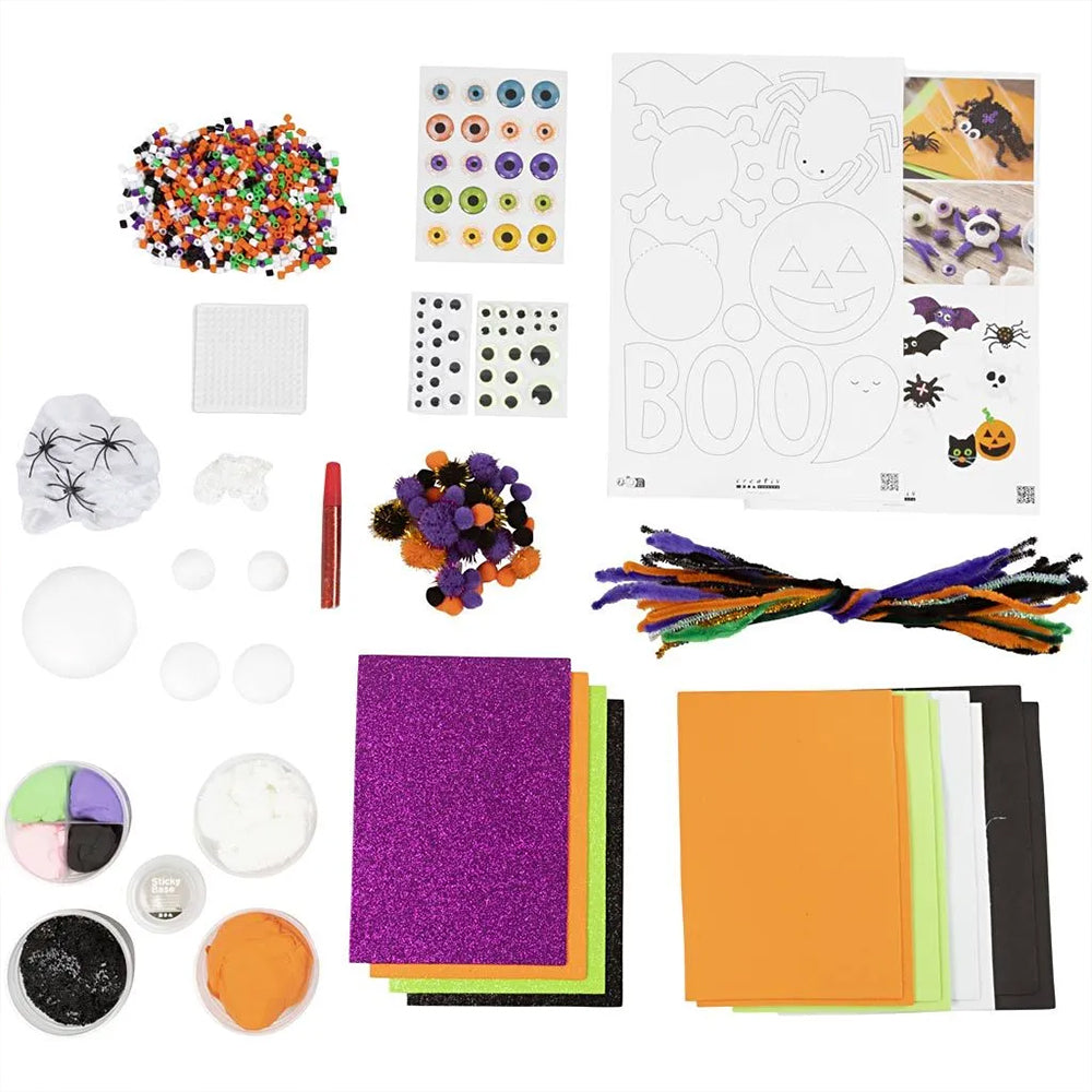 Kids Halloween Craft Compendium | Foam, Beads, Eyes, Clay & More