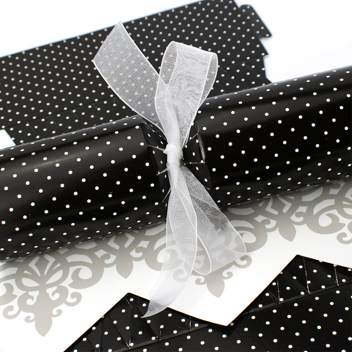 Monochrome Mini Polka | Cracker Making Craft Kit | Make & Fill Your Own