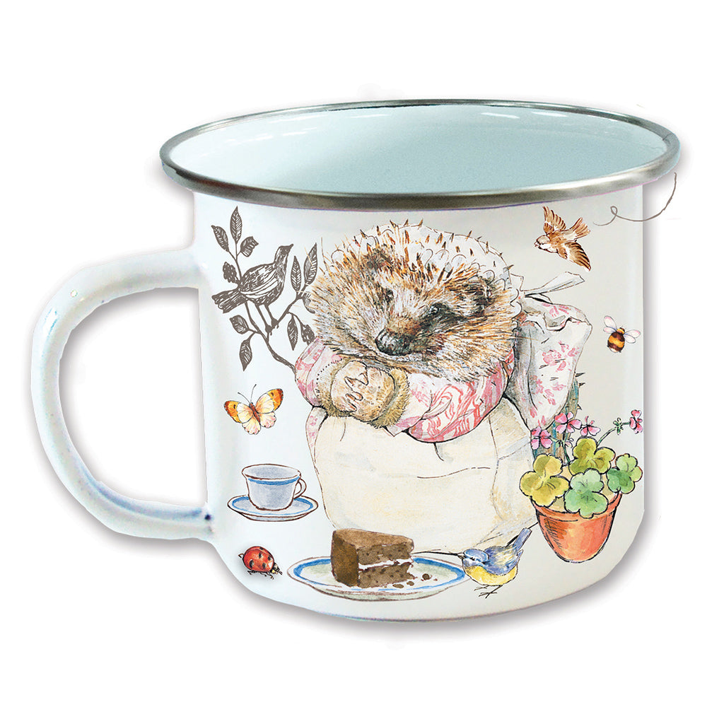 Enamel Mug | Mrs Tiggy-Winkle | Peter Rabbit Beatrix Potter Gift Idea