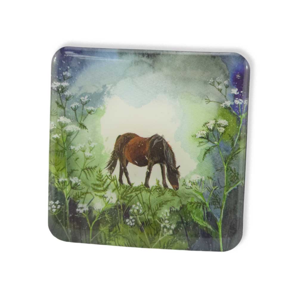 Horse in the Pasture | Fridge Magnet | Mini Gift | Cracker Filler