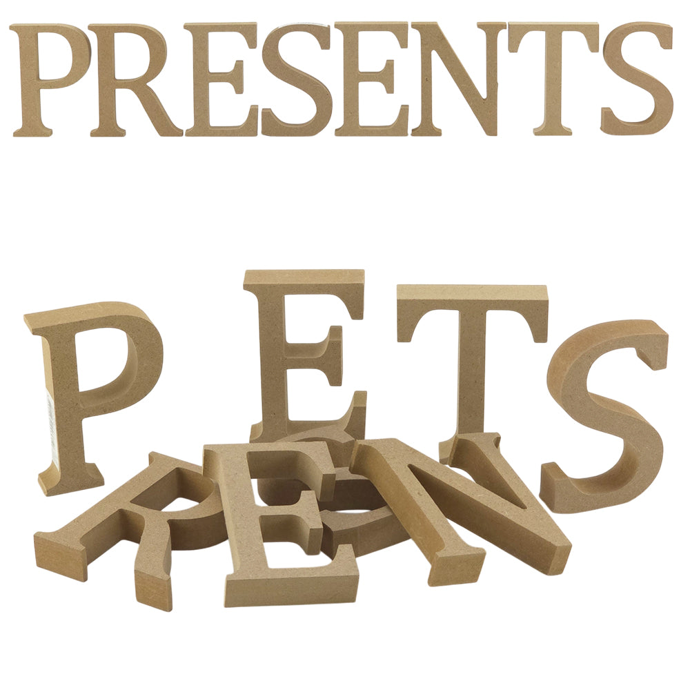 PRESENTS | Create Your Own Wood Christmas Word | 8cm or 13cm Wood Letters