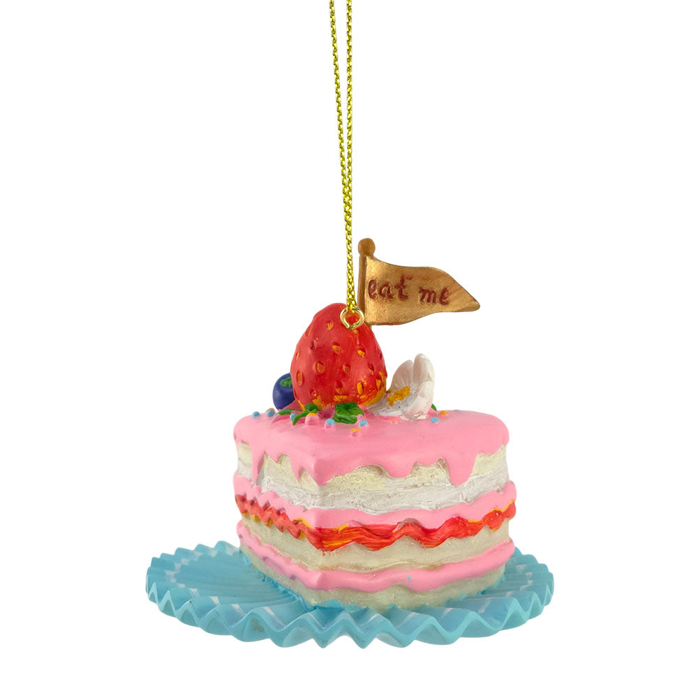 Eat Me Cake | Alice in Wonderland | Fairytale Christmas Ornament | Gisela Graham