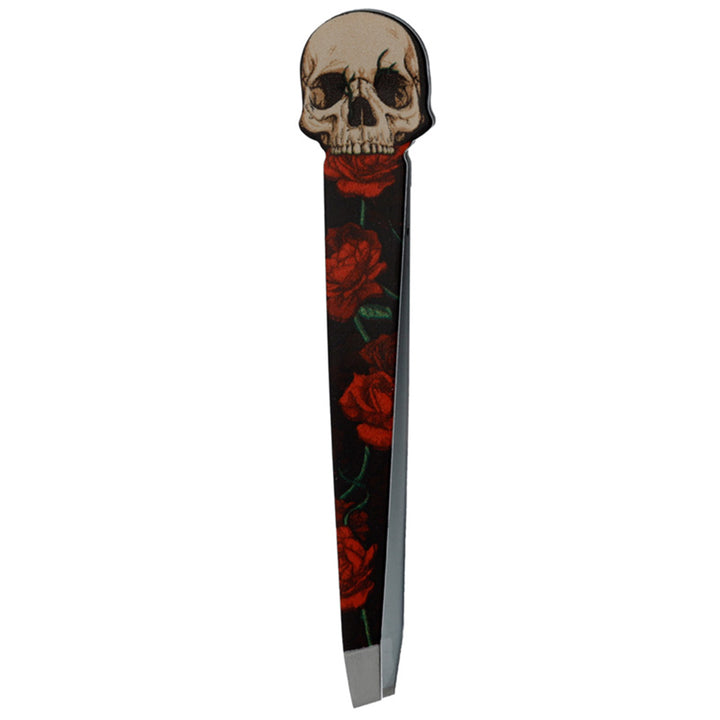 Skulls and Roses Tweezers | Gothic | Single | Mini Gift | Cracker Fillers