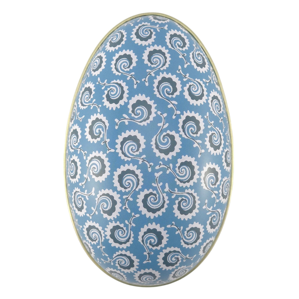 Two Part Fillable Tin Easter Egg | Sanderson | Flat Base | 11cm