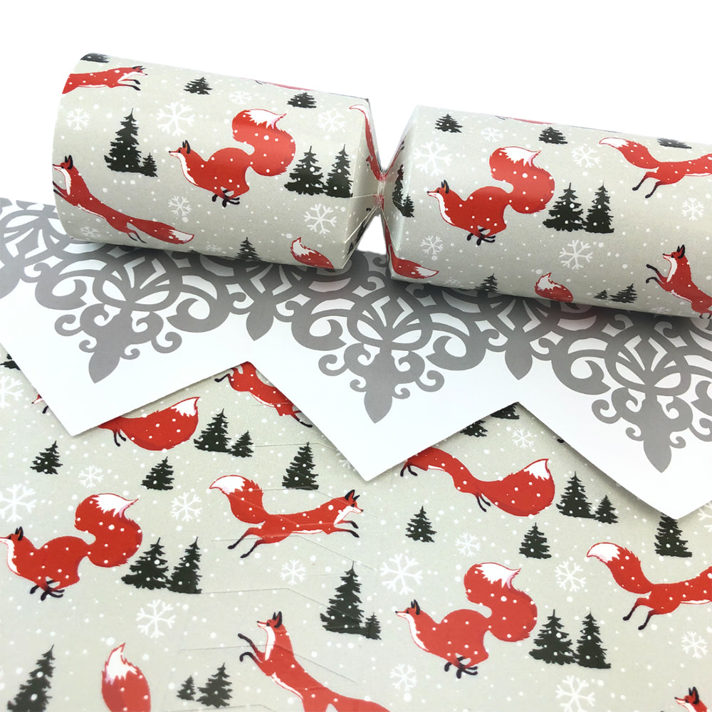 Christmas Fox | Cracker Making Craft Kit | Make and Fill Your Own