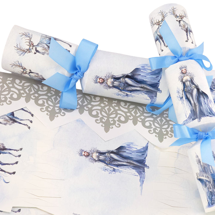 The Ice Queen | Christmas Cracker Making Craft Kit | Make Your Own (Skin Tone A)