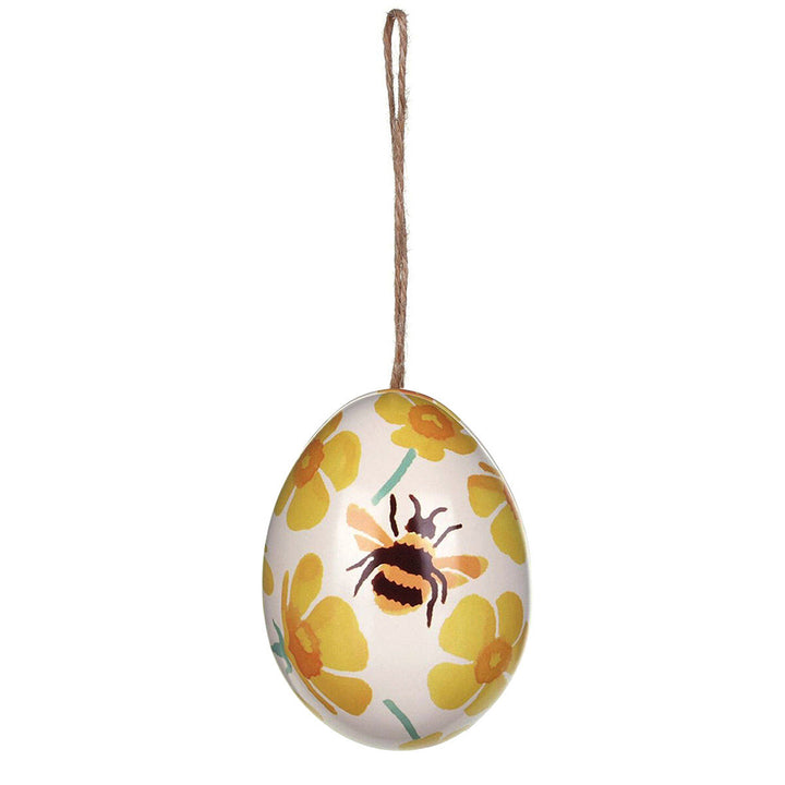 Emma Bridgewater | Two Part Hanging Easter Egg | Fillable Tin | 7cm