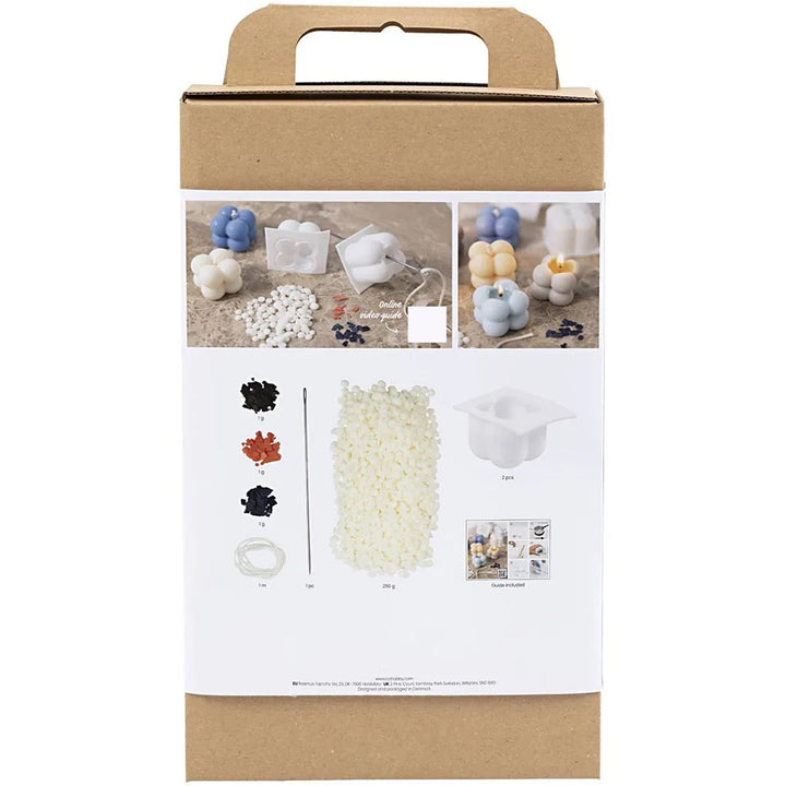 Mini Candle Making Craft Kit | Makes 6 | Complete Boxed Kit