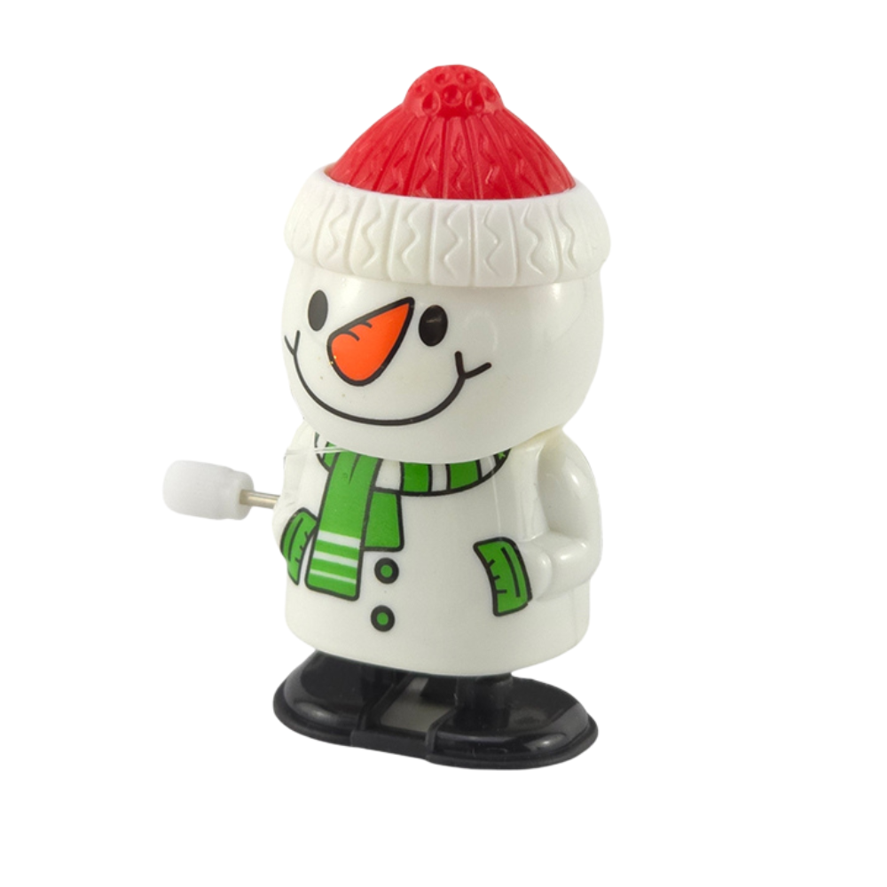 Snowman | Christmas Wind Up Toy | 7cm | Mini Gift | Cracker Filler