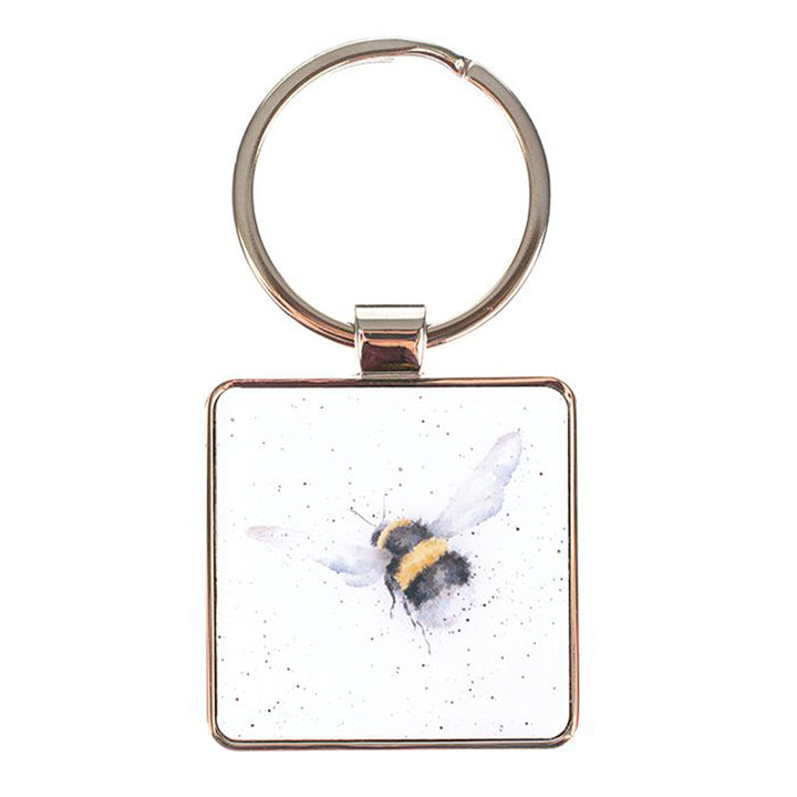 Bumblebee Flight | Metal Keyring | Cracker Filler | Mini Gift | Wrendale Designs