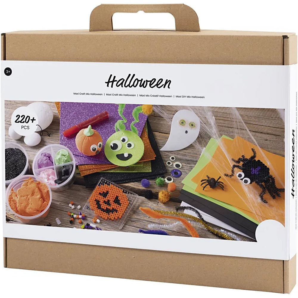 Kids Halloween Craft Compendium | Foam, Beads, Eyes, Clay & More