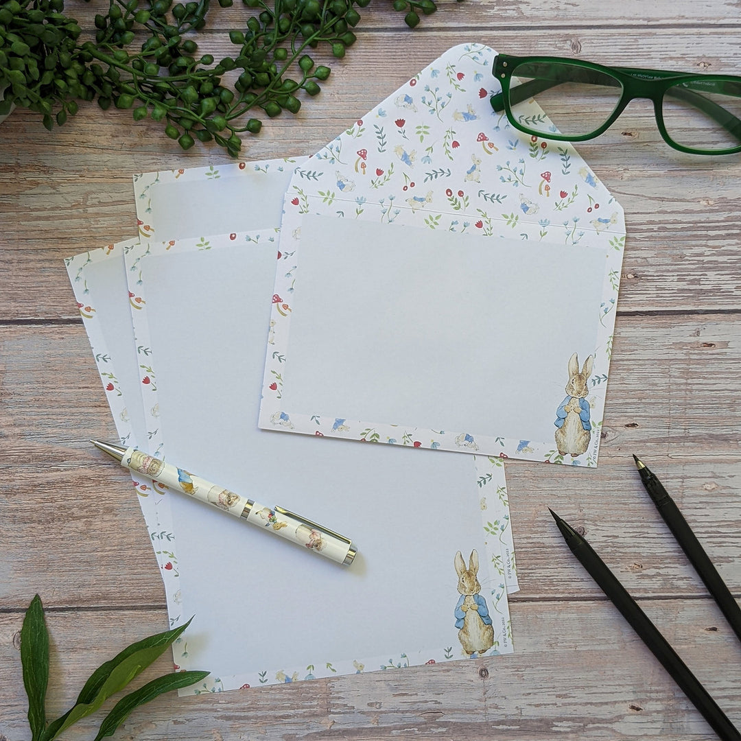 Pretty Writing Paper Set | Peter Rabbit | Beatrix Potter Gift Idea