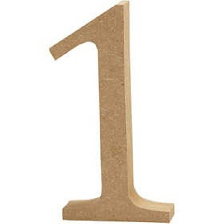 Medium 8cm Wooden MDF Letters, Numbers & Symbols | Wood Shapes for Crafts