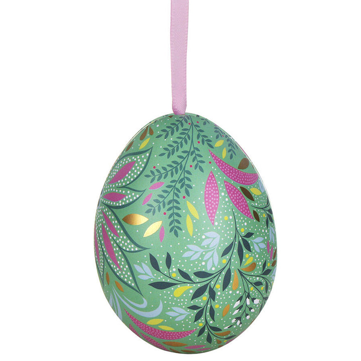 Sara Miller | Two Part Hanging Easter Egg | Fillable Tin | 7cm