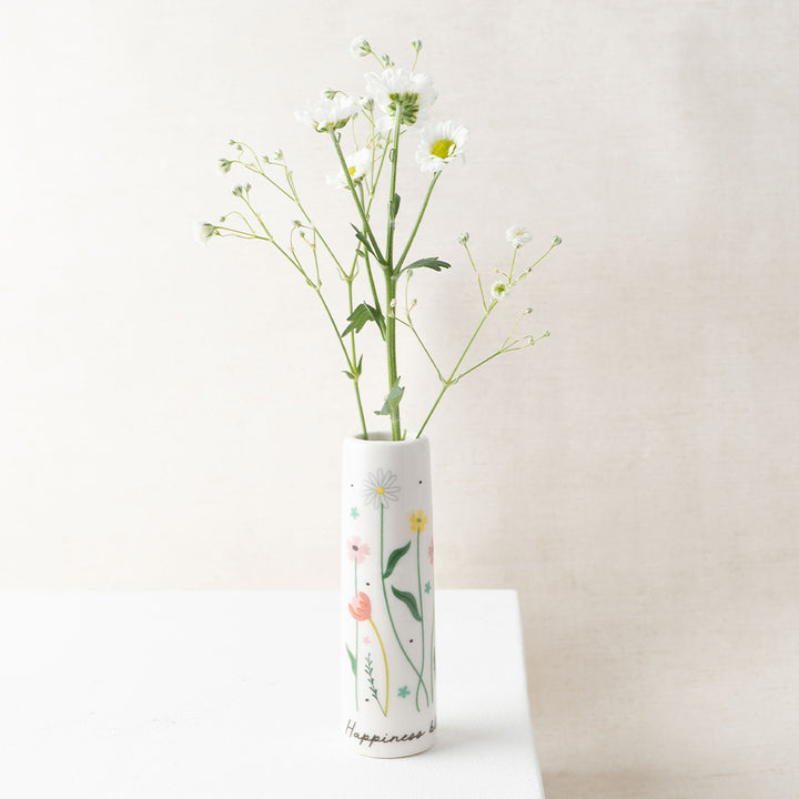 Happiness Blooms | Little Bud Vase | Mini Gift | Cracker Filler