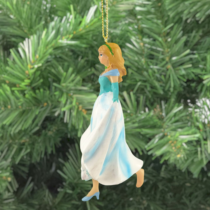 Cinderella with One Shoe | Hanging Fairytale Christmas Ornament | Gisela Graham