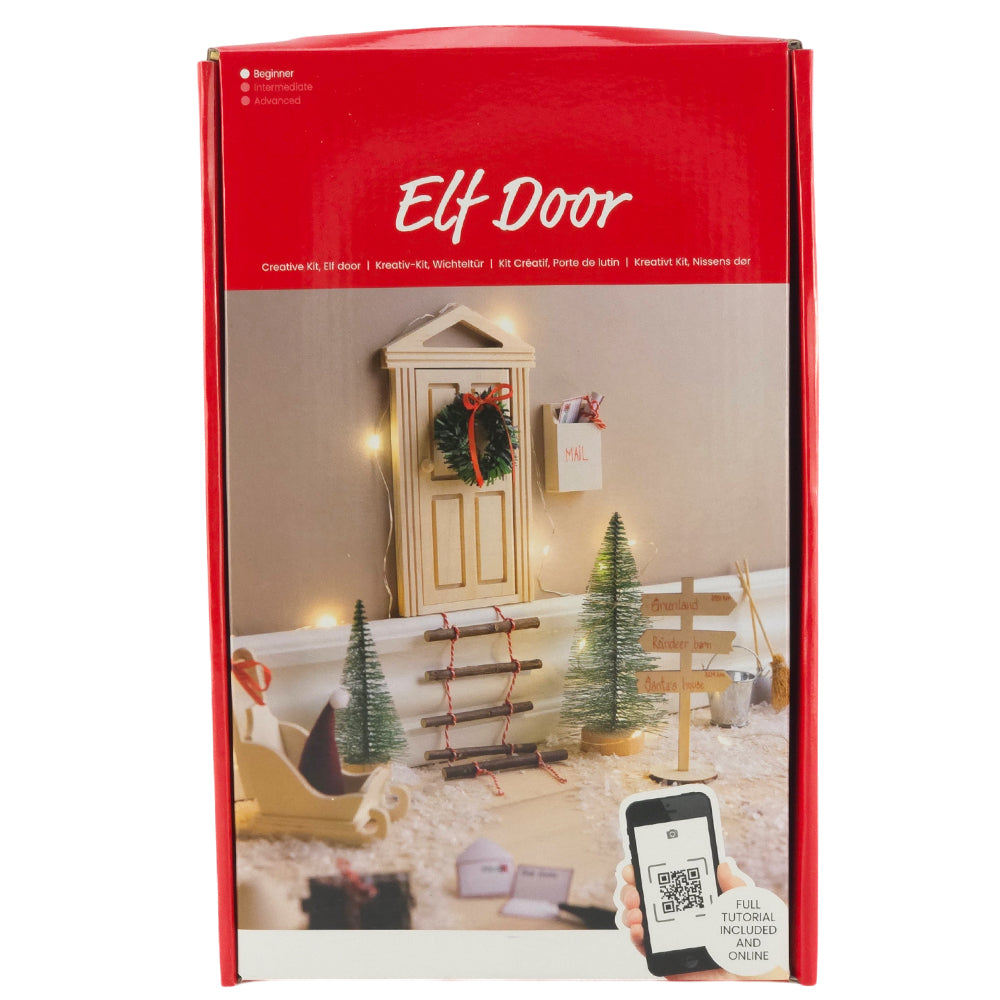 Elf Door Scene | Complete Christmas Craft Kit