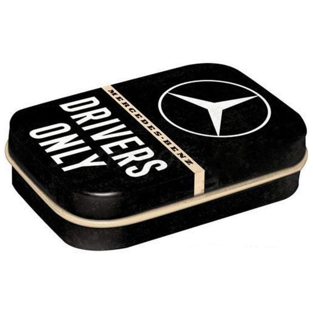 Mercedes Benz Drivers | 15g Sugar Free Mint Tin | Cracker Filler | Mini Gift