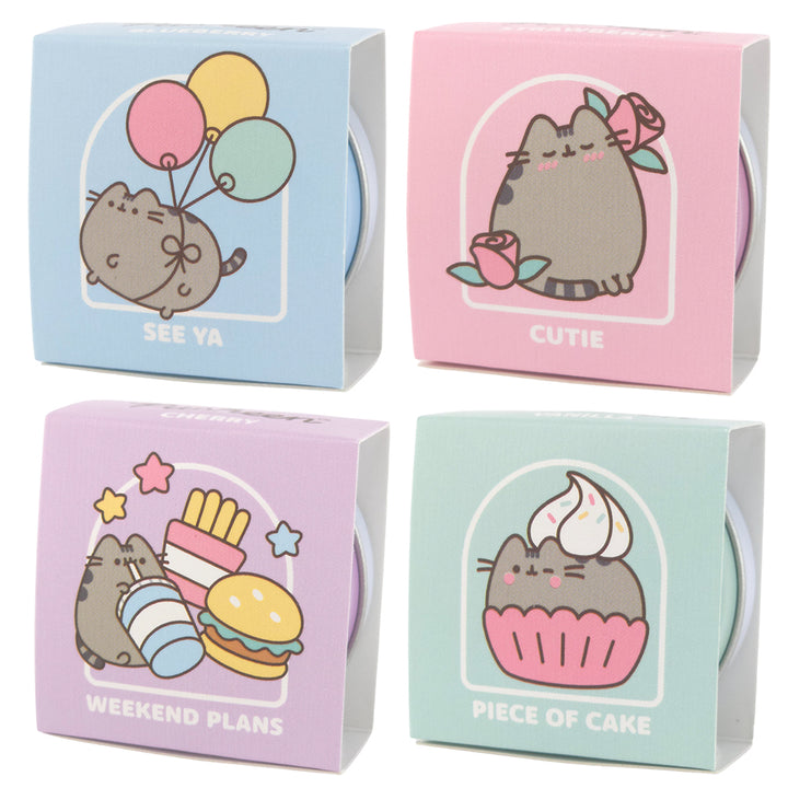 Pusheen the Cat | Lip Balm in Tin | Single | Mini Gift | Cracker Filler