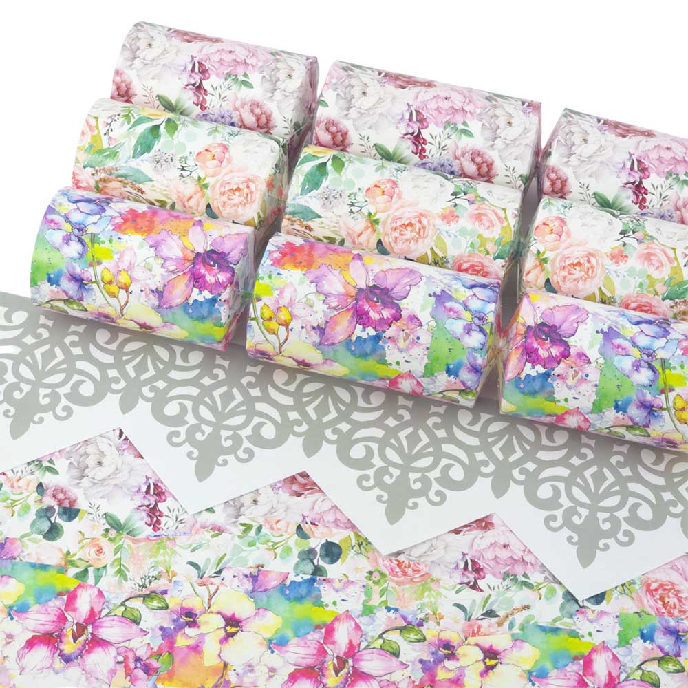 The Floral Collection | Cracker Making Craft Kit | Makes 6 Standard Crackers