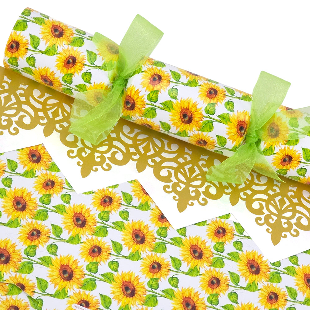 Bright Sunflowers | Cracker Making Craft Kit | Make Your Own