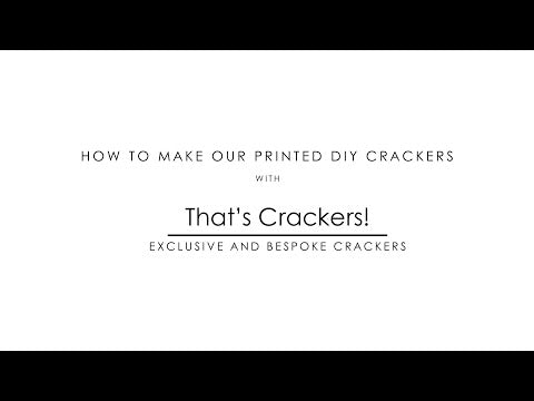 Watercolour Traditional Christmas | Cracker Making Kit | Make Fill Your Own