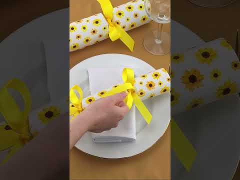 Simply Sunflowers | Cracker Making Craft Kit | Make and Fill Your Own