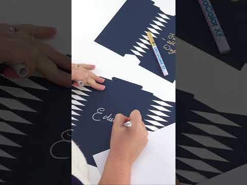 Navy Blue | 12 Personalise Your Own Crackers | Make & Fill Your Own | With Pen